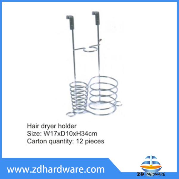 bathroom hardware hair dryer holder