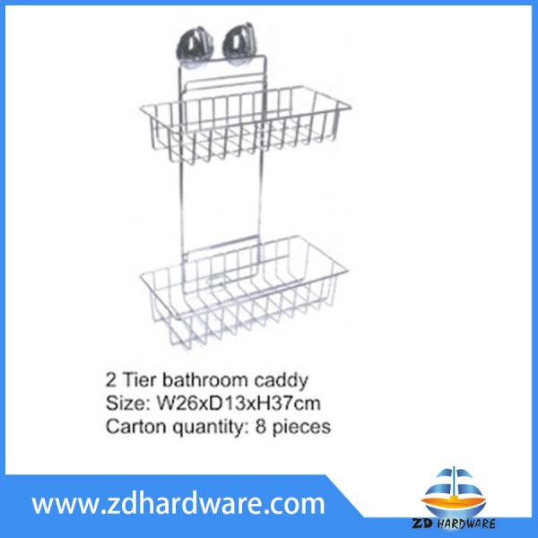 bathroom hardware shower baskets with stucker